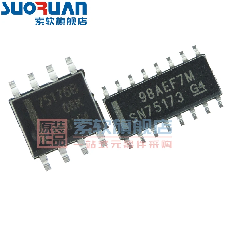 Envío Gratis SN75173DR SN75176BDR SOP-8 SOP-16 SN7517 10 Uds