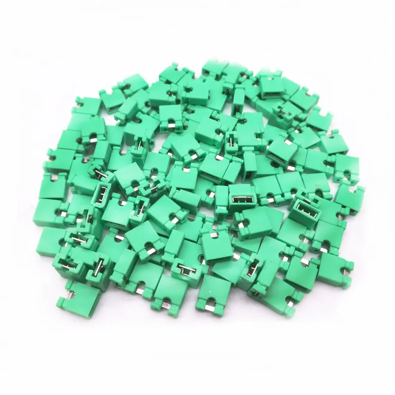 1000Pcs/Lot Multicolor Black/Red/Yellow/Green/Blue 2.54mm Jumper Cap Header Pin Shunt Short Circuit Connector Open Top