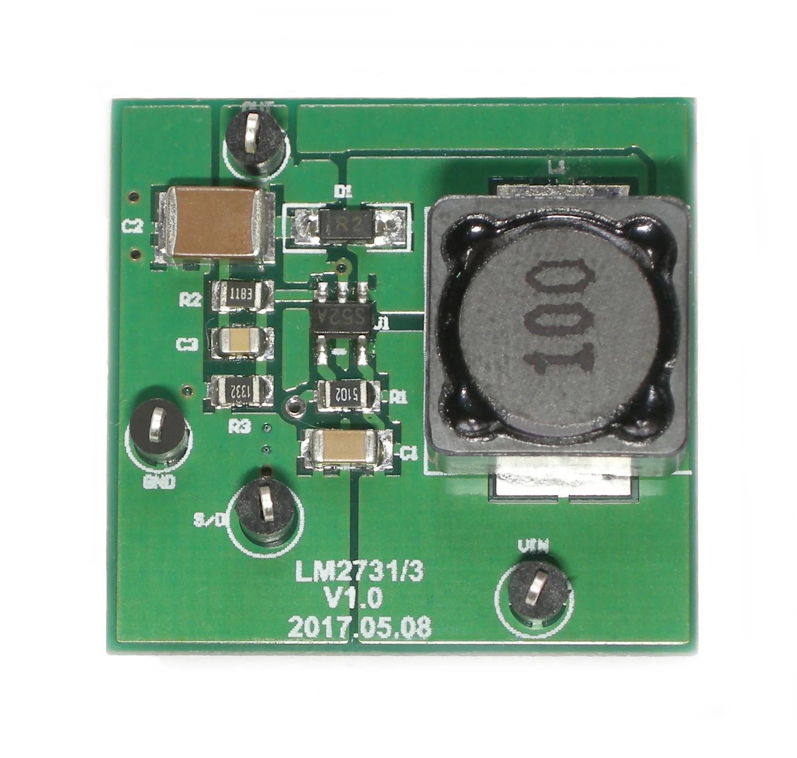 Lm2733 Boost Module Evaluation Board 2.7V---3.3V Input 12V/20V/24V/30V Output