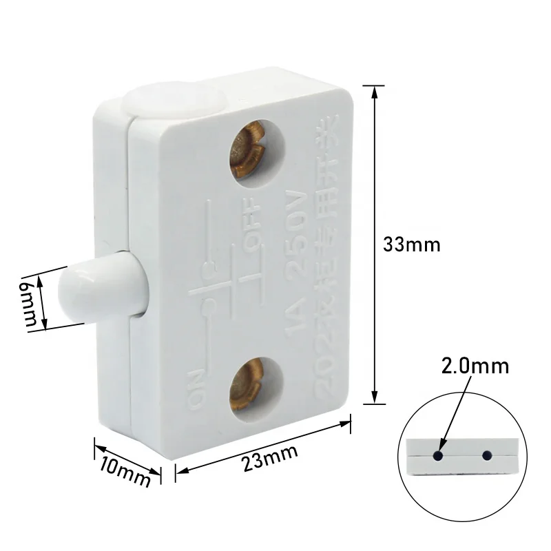 Wardrobe Light Door  Switch Touch Switch Automatic Lighting For Bedside Table Wine Cabinet Cupboard Door Control Switches