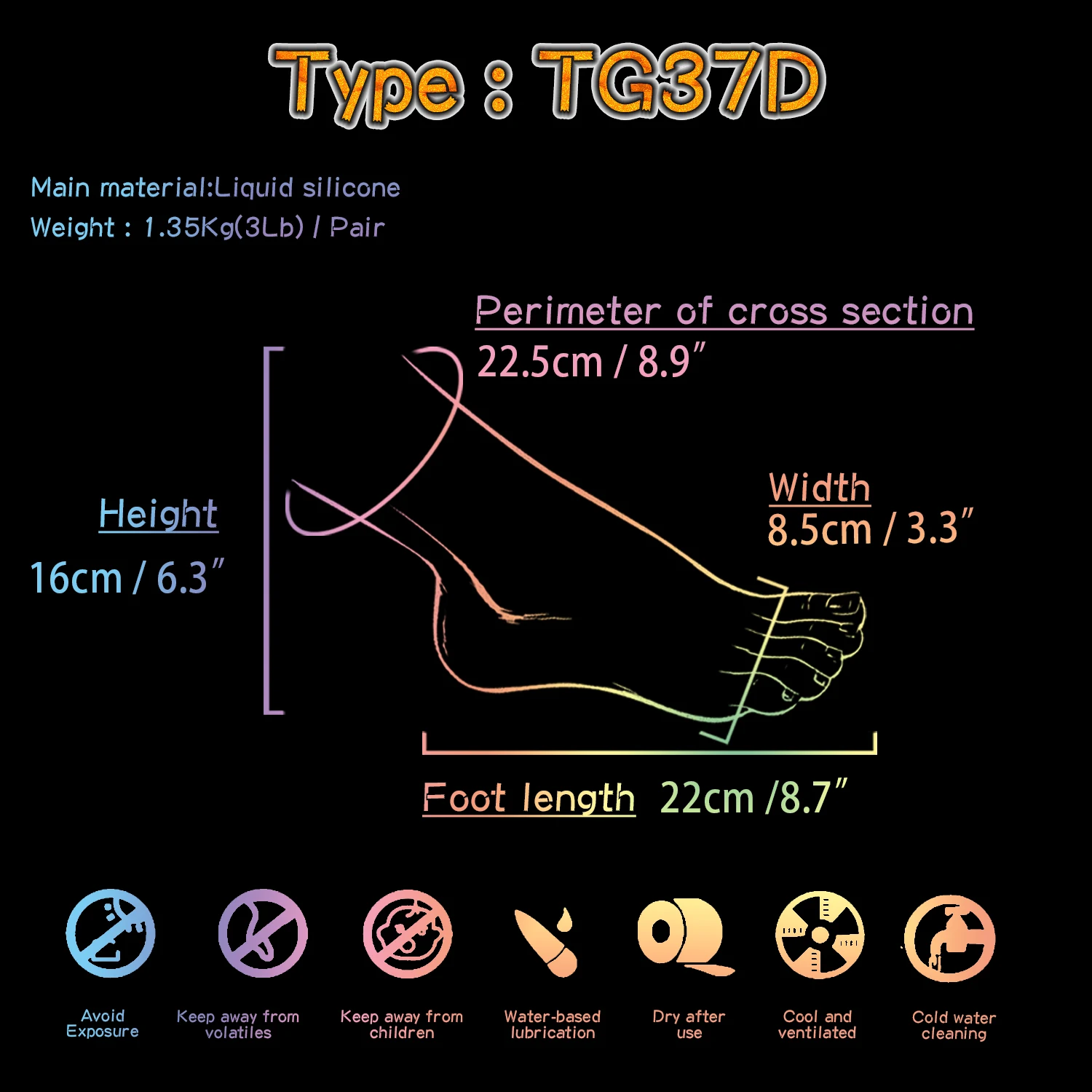 1 نابض بالحياة أنثى سيليكون القدم نموذج الأحذية الجوارب وهمية مسمار عرض الأوعية الدموية أقدام مطاطية بشرية مرئية الوثن TG37D
