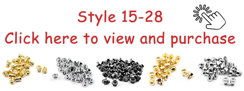 100pcs Various Sizes Wheel Rivets Nuts For Rim Cap Lip Screw Bolt Tires Decoration Replacement Car Parts