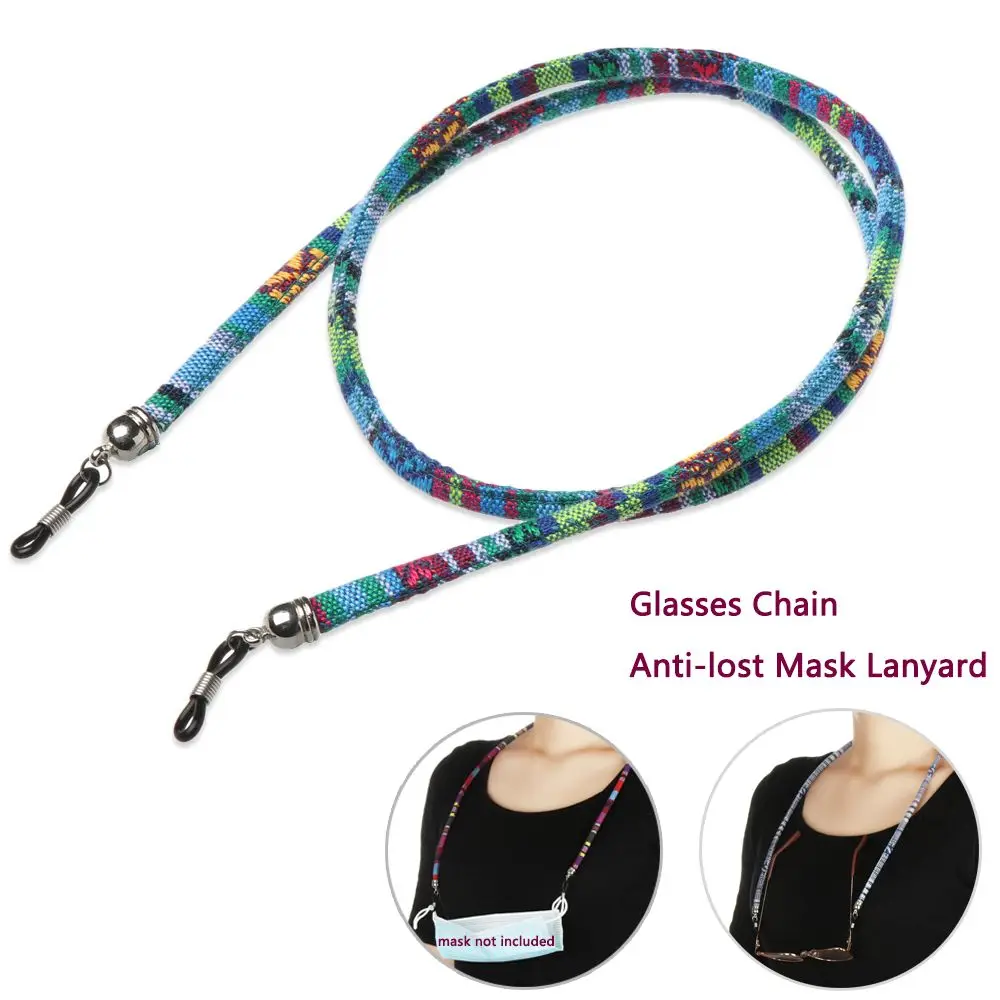 Women Glasses Necklace Neck Strap Glasses Chain Mask Anti-lost Rope Reading Glasses Cord Holder Eyeglass Lanyard