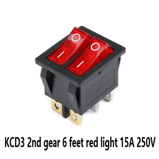 Рисунок 5 - KCD3 Кулисный переключатель ВКЛ-ВЫКЛ-ВКЛ