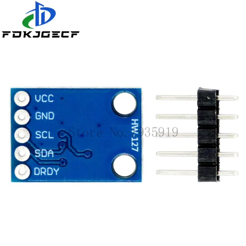 Módulo de Sensor de magnetómetro de brújula de Triple eje, 3V-5V, QMC5883L, GY-273, módulo de campo magnético de tres ejes para Arduino