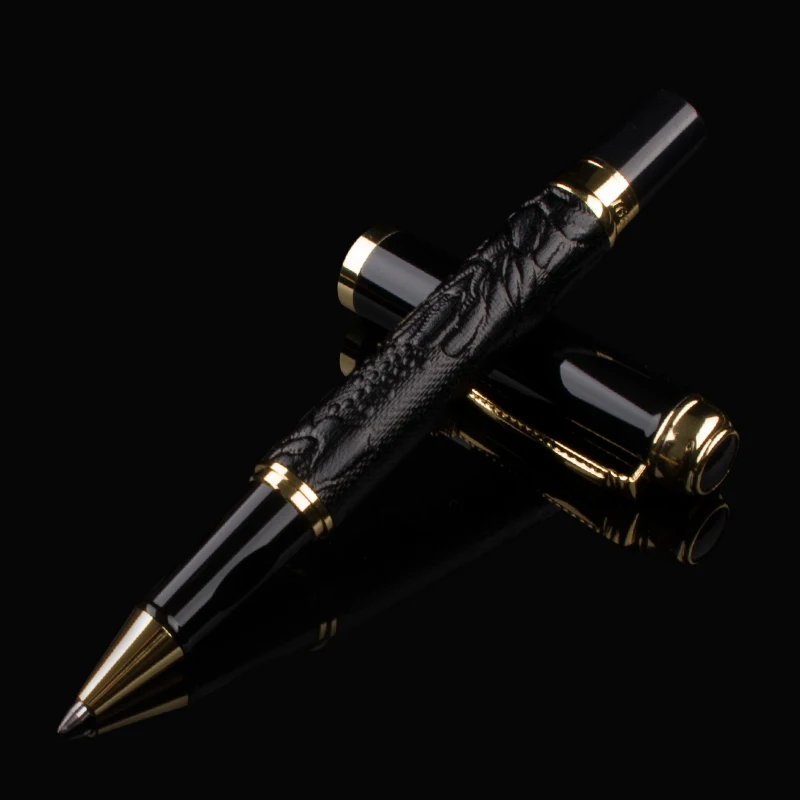 Retro Luxury Dragon Roller Ballpoint Pen High Quality School Office Business Metal Ball Pens Writing Stationery Gifts Statione