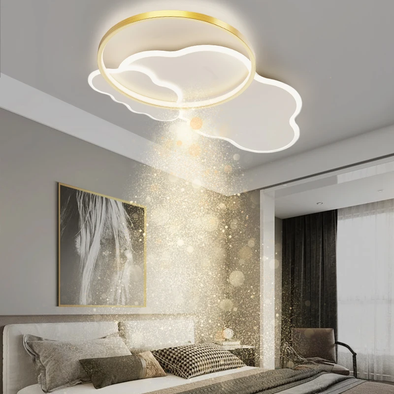 

Creative Cloud LED Chandeliers Minimalist Decor Small Bedroom Living Room Lighting Lamp Luxury Personality Room Ceiling Light