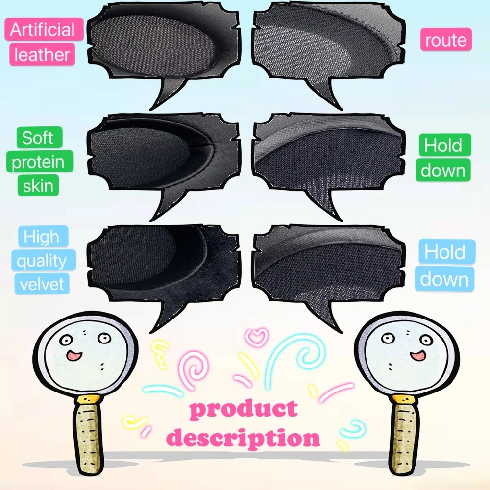 Earpads Velvet All size Black Universal Replacement for 90*70 95*75 100*80 105*85 110*90 120*100 mm Oval Headphones Parts