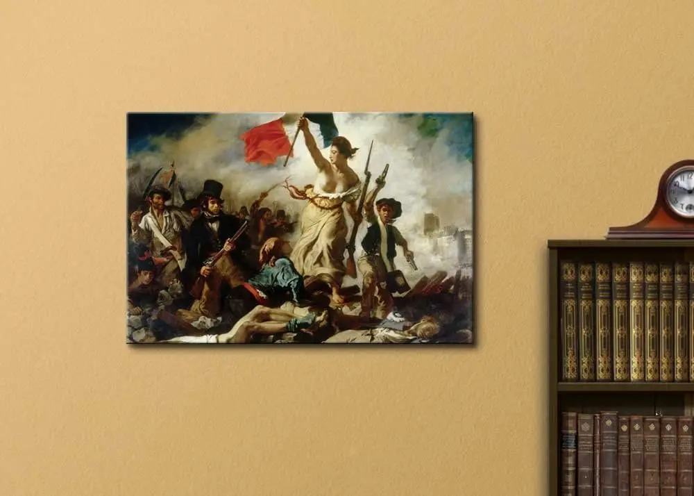 Liberty Leading The People Giclee Canvas Prints Gallery Wall Art