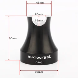 Audiocrast CF-01 Booster Power/speaker Cable Riser and cable Stabilizer cable holder crimp Cable Supporter cable feet