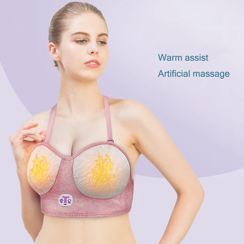 Electric Breast Enlargement Instrument Breast Massager To Enlarge Breast Physical Massage Underwear Vibration Massager