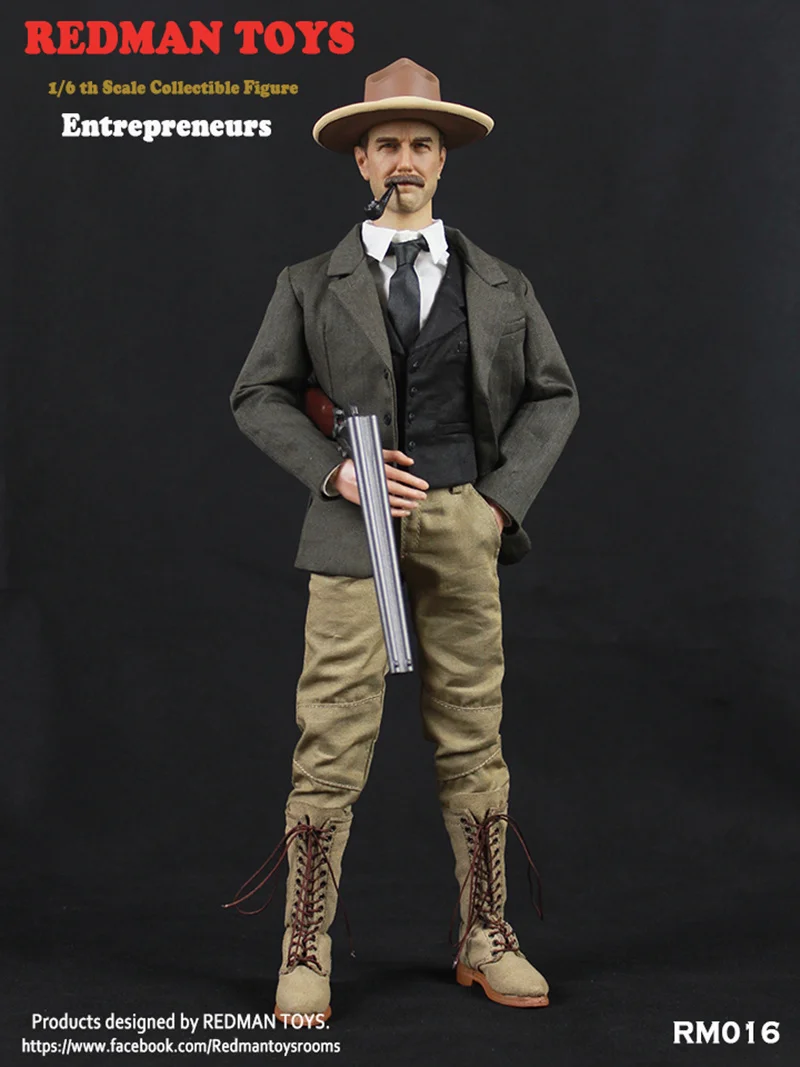 1/6 Scale Action Figure Doll Western Cowboy Entrepreneurs Daniel Day Lewis 12