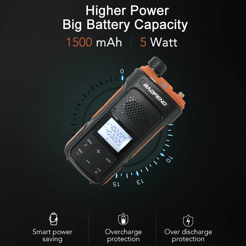 2021 BaoFeng UV-11 Powerful Walkie Talkie VHF UHF hf Transceiver Long Range 15KM Portable Ham 2Way Radios Newest Version BF UV11