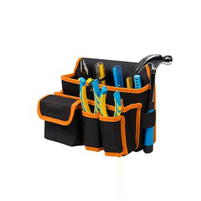 Trousse à outils multifonctionnelle, sac à outils en toile étanche Durable sac à ceinture clé d'électricien pince à fer sac de rangement d'outils de réparation