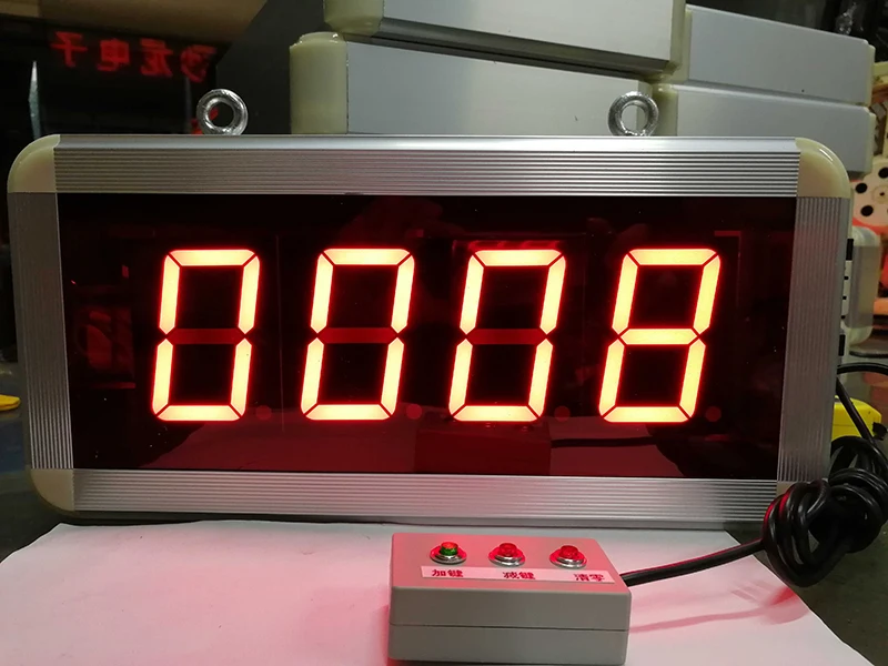 LED Auto-sensing Counter, 4-bit Counter Addition and Subtraction Electronic Counter, Production Line Conveyor Count NPN