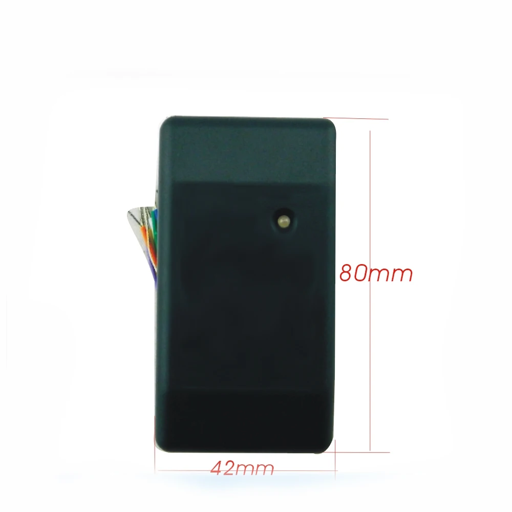 Waterproof 125khz RFID EM ID Card Access Control Reader RFID Card Reader Wiegand 26 34 Card Reader LED Indicators Security