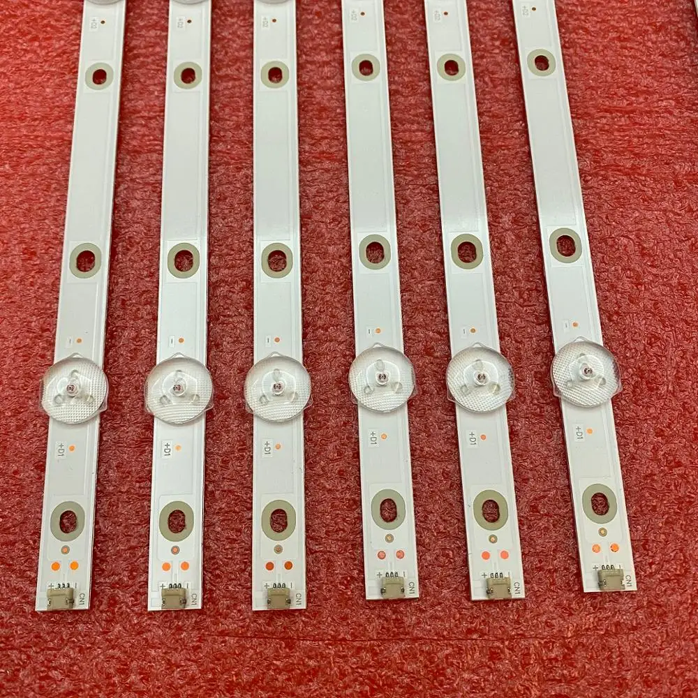 New 12 PCS LED backlight strip for 55PUS7503 55PUS6162 55PUS6262 55PUS6753 55PUS7303 55PUS6703 LB55073 V1_02 55PUS6412 55PUS6503