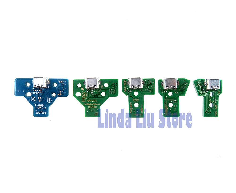 คณะกรรมการชาร์จ USB พอร์ตสำหรับ PS4 Controller Controller JDS030 JDS001 JDS011 JDS040 JDS050 เปลี่ยน