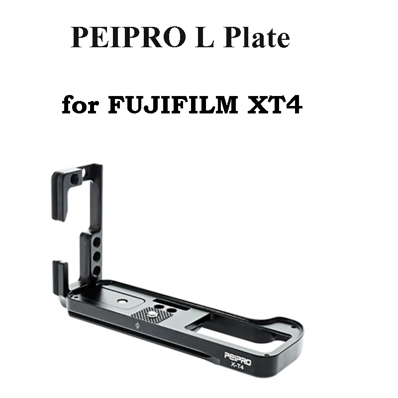 

PEIPRO L Plate L Bracket for fuji X FUJIFILM X-T4 XT4 Camera Arca Compatible Plate Extensionable Quick Release Plate