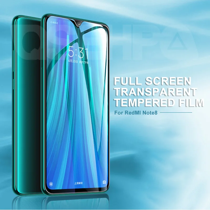 9D Tempered Glass For Xiaomi Redmi 8 8A 7 7A 6 6A 10X Pro Full Screen Protector on Redmi Note 8T 8 7 6 Pro Protective Glass Film