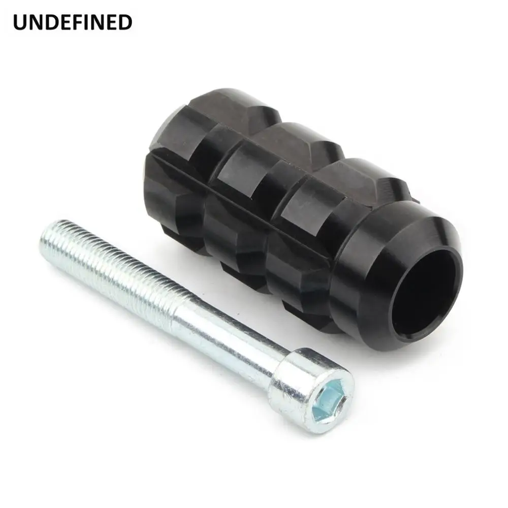 Motorcycle Shifter Pegs Black CNC Aluminum For Harley Touring Road King Electra Glide Sportster XL1200N Softail Dyna Fat Bob CVO