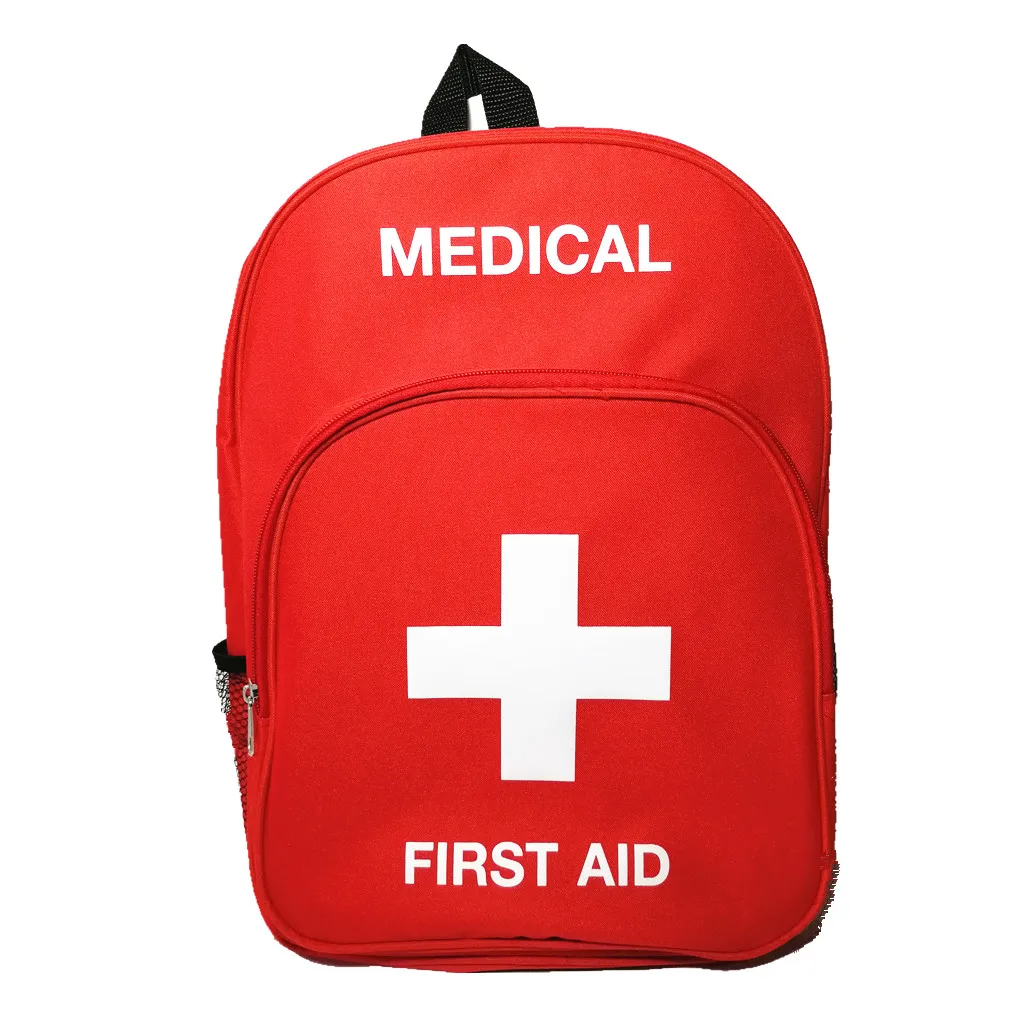 First Aid Backpack Empty Medical First Aid Bag Treatment First Responder Trauma Bag for Camping Outdoors