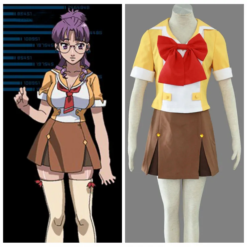 

Macross Frontier Anime Mihoshi Academy Ranka Lee Uniform Halloween Cosplay Brand Costumes