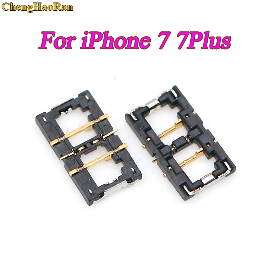 For iPhone 4 4s 5g 5c 5s 6g 6 6s 7 8 plus 6sp x Battery Connector Clip Plug Holder Terminal Logic Board Motherboard FPC Parts