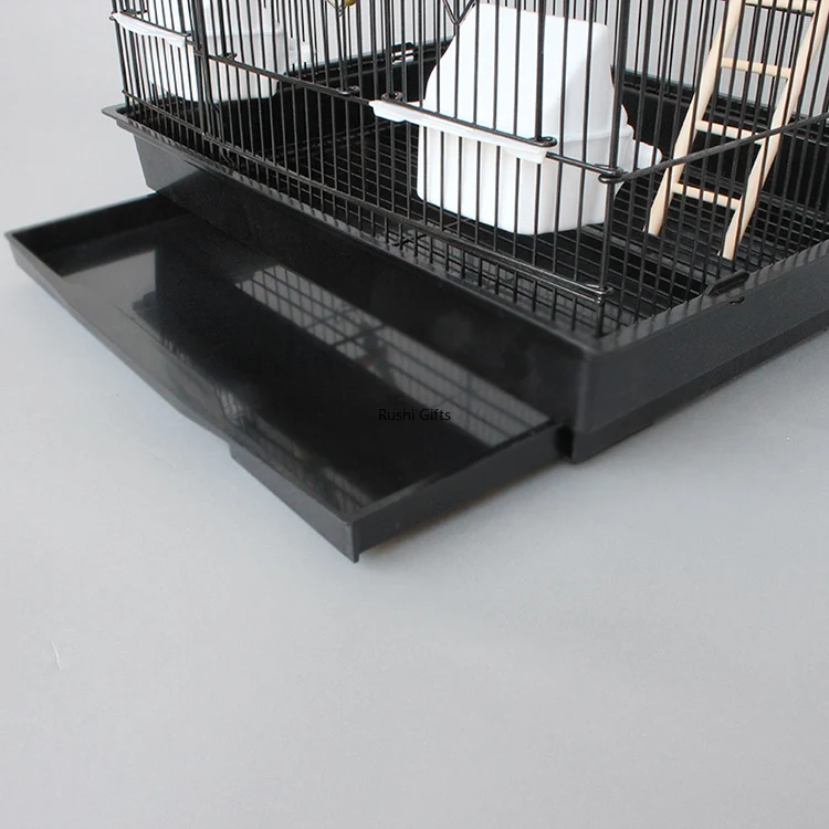 With Accessories Large Bird Cage Metal Bird House Iron Parrot Cage Metal Peony Wren Breeding Cage Nest Bed Iron Pigeon Supplies