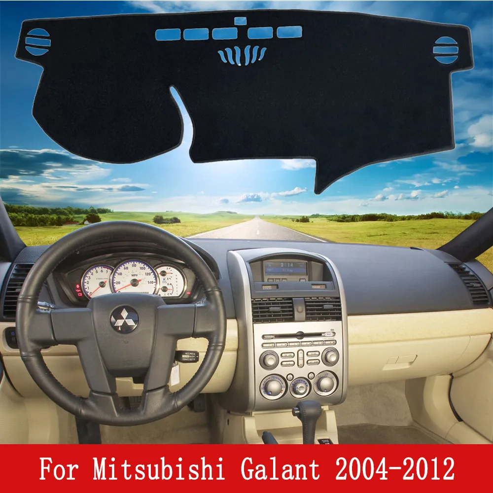 

Чехол для защиты от фотографий, коврик для приборной панели, коврик для Mitsubishi Galant 380 MK9 2004 ~ 2012, ковер от солнца, Нескользящие аксессуары 2006