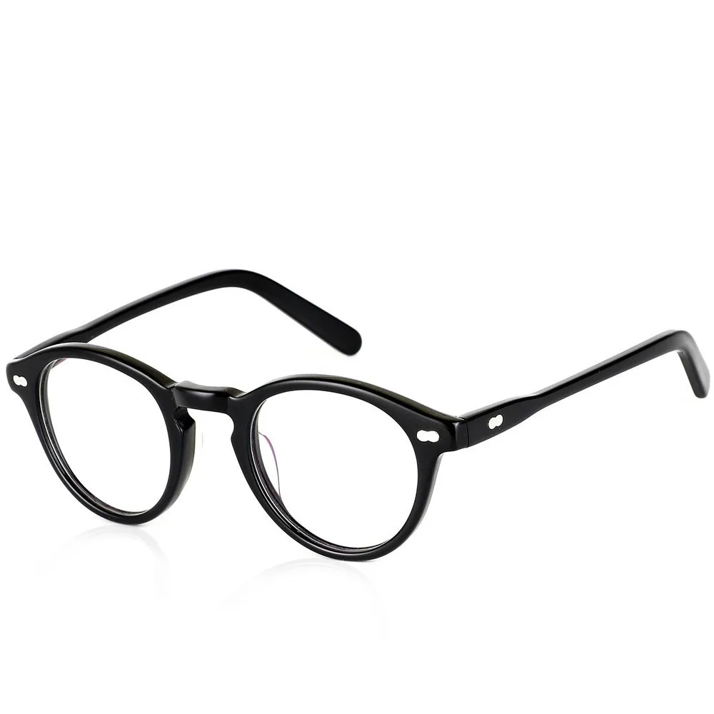 HOT 2018 fashion round eyeglasses frames Vintage optical myopia women and men eyewear prescription sun lens