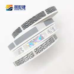 Shengshijie 8mm x 40mm 1000 sztuk/rolek Scratch Off etykieta samoprzylepna szary/Leopard/Zebra/Laser na okładkę karty Wedding Party Game