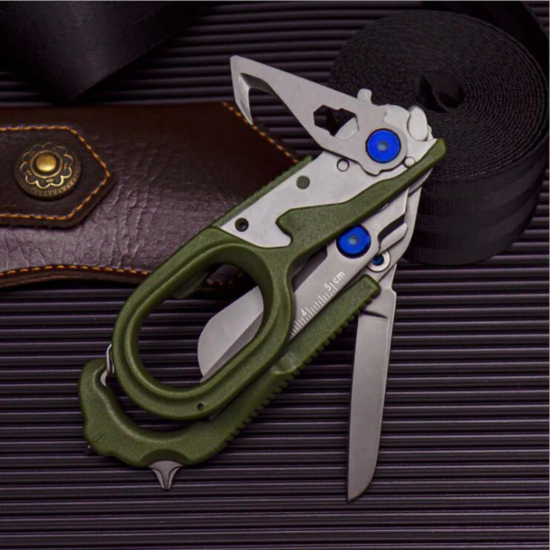 first aid tool combination Scissors CAT MOLLE system Tactical EMT Medical Scissors Wilderness First Aid Folding scissors SOS