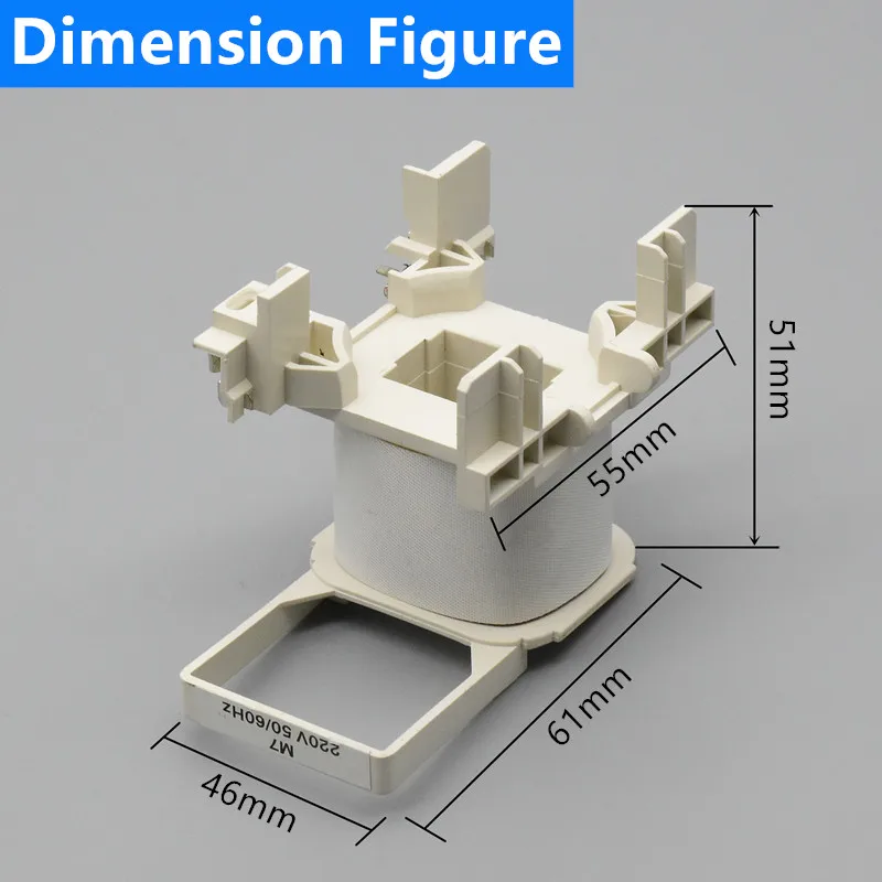 AC Contactor Coil For LC1D40 LC1D65 LC1D80 LC1D95 220V 380V 110V 36V 48V 24V Voltage Control Coil 50/60HZ Copper Coil New Style