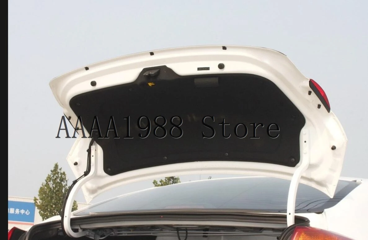20112012 2013 2014 2015  for Kia Forte Cerato k3 Car Styling Car Trunk Soundproof Cotton Mat Sticker Protection 1Pcs/Set