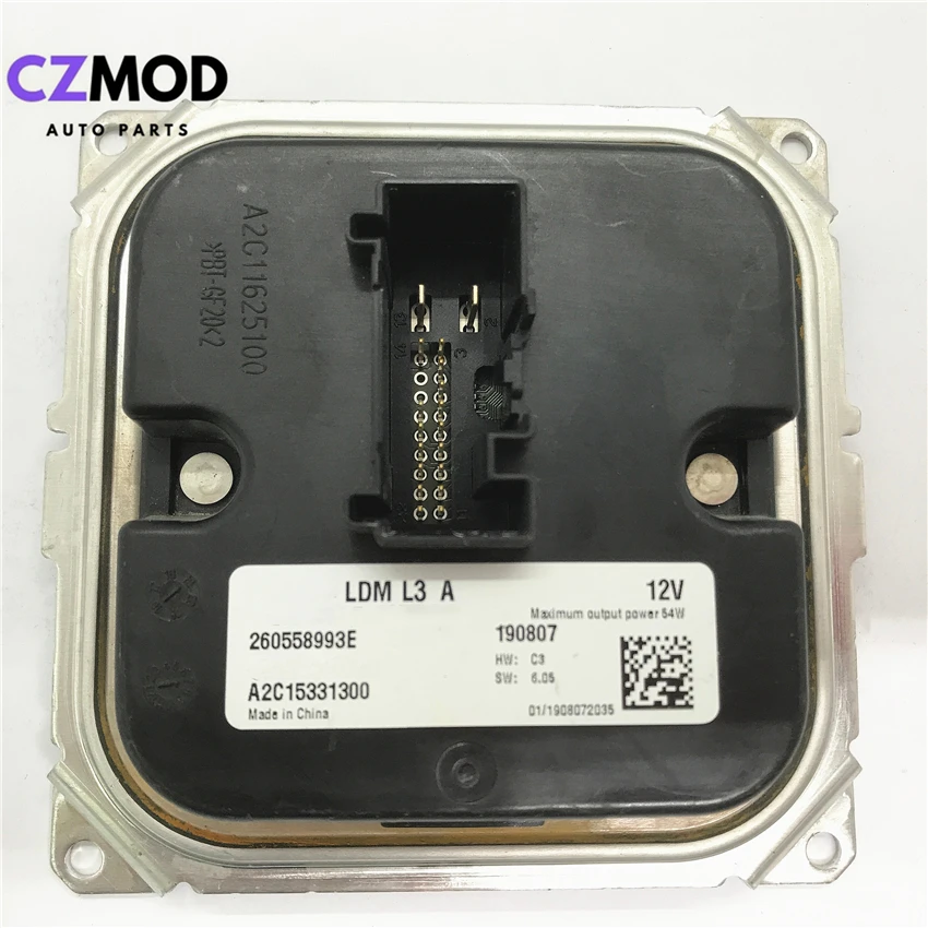 CZMOD Original 260558993E A2C15331300 Headlight LED Control Computer Module FOR NISSAN Car Accessories