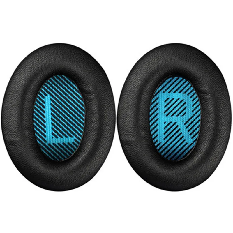 Genuine Leather Sheepskin Headset Foam Cusion Replacement Earpads Lambskin Sponge Cover for BOS QC35 QC25 QC2 Headphone