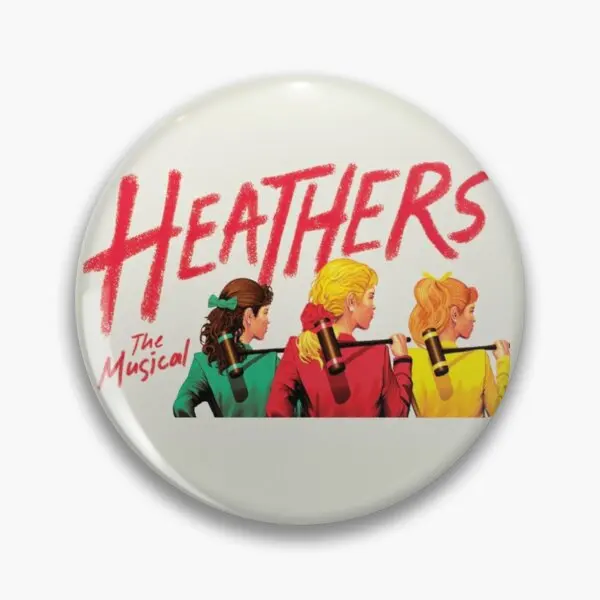 Heathers  Soft Button Pin Gift Cute Decor Women Funny Badge Brooch Cartoon Metal Collar Fashion Jewelry Clothes Lapel Pin Lover