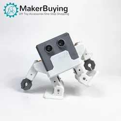 Otto h robô humanóide telefone móvel bluetooth controle remoto programação diy dança robô brinquedo fabricante arduino impressão 3d