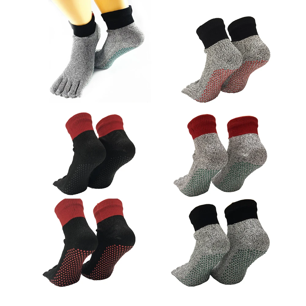 5-Toes Anti-cut Socks 5-level Cut Resistance Protective Socks Sports Sock Non-slip Outdoor Beach Diving Swim Yoga Wear-resistant