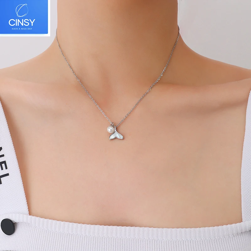 

CINSY Pendants Jewelry For Women Collares Para Mujer Trending Products Chains Necklace For Women Goth Necklaces Necklace Choker