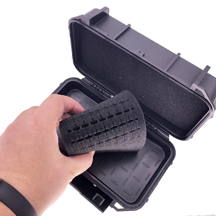 Outdoor multifunctional double-layer shockproof pressure-proof waterproof Sealed box Wild survival storage box