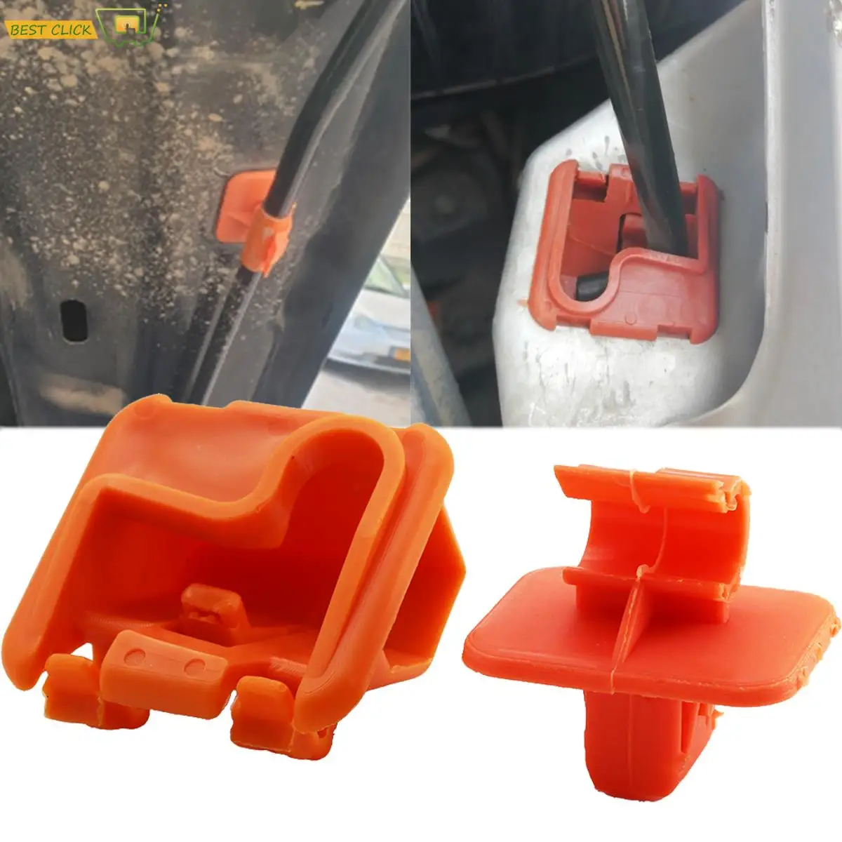 Car Roomster Hood Bonnet Rod Stay Bracket Buckle Clip For Skoda Fabia Octavia MK2 2004 - 2010 2011 2012 2013 1U0823570A Plastic