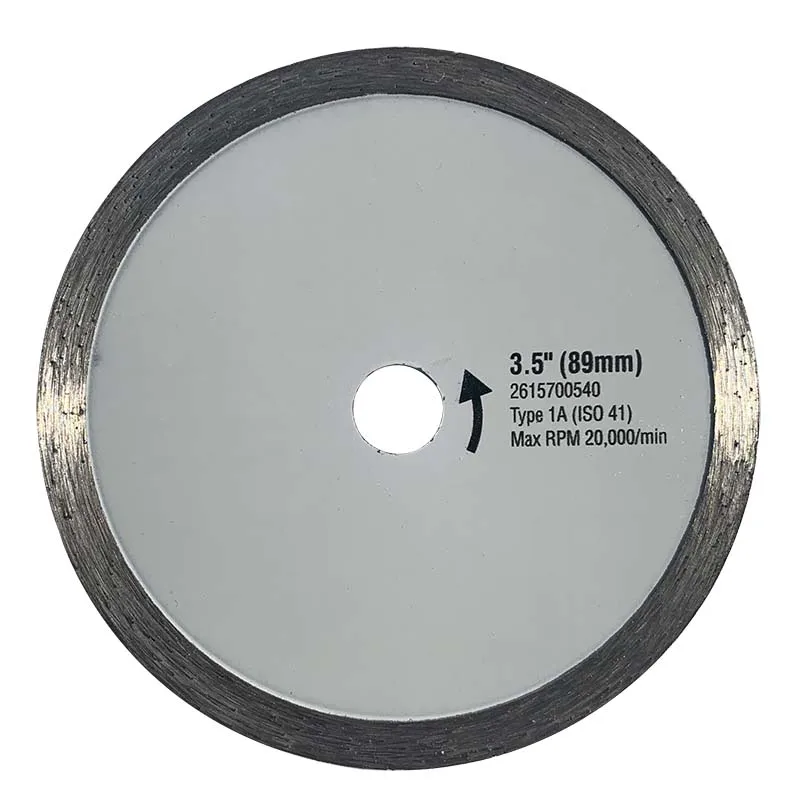 

Rim Tile Blade 89x2.0x11mm 3.5",Accessory Spare Cutting Disc For Mini Hand Circular Saw, Ceramic,Granite Marble Cutting Disk .