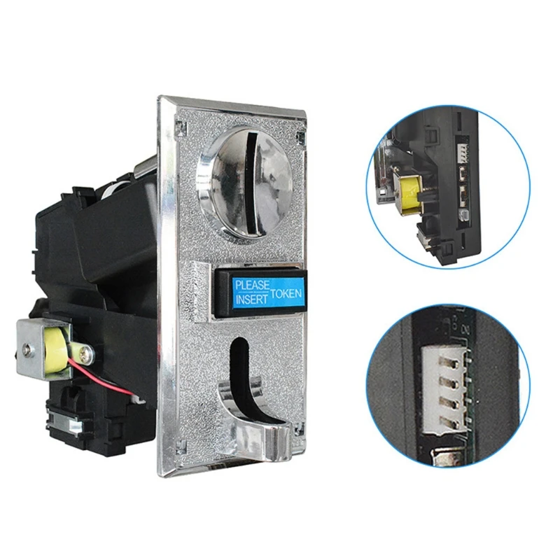 Multi Coin Acceptor Programable for Different Values Selector for Vending Machine Arcade Game Machines Washing Machine