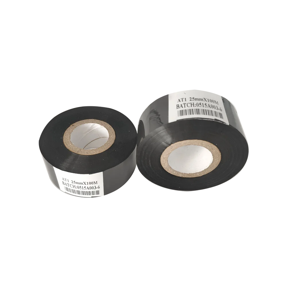 

Black color date time stamps ribbon foil for coding printer
