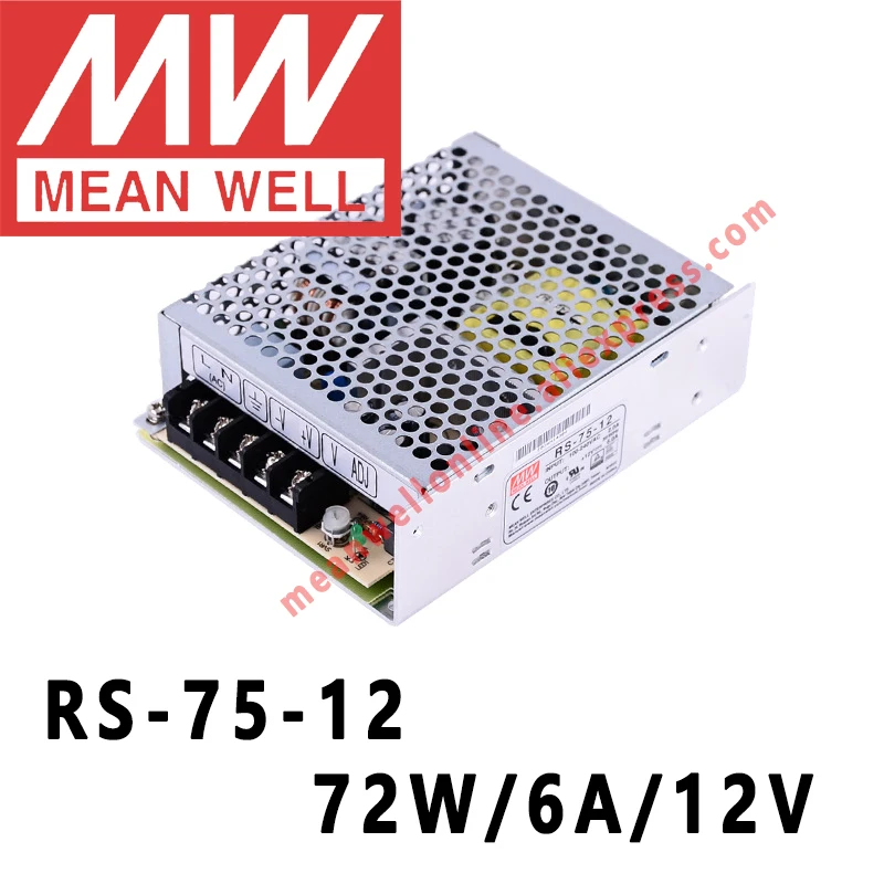 

Mean Well RS-75 Series 75W DC Single Output Switching Power Supply meanwell online store