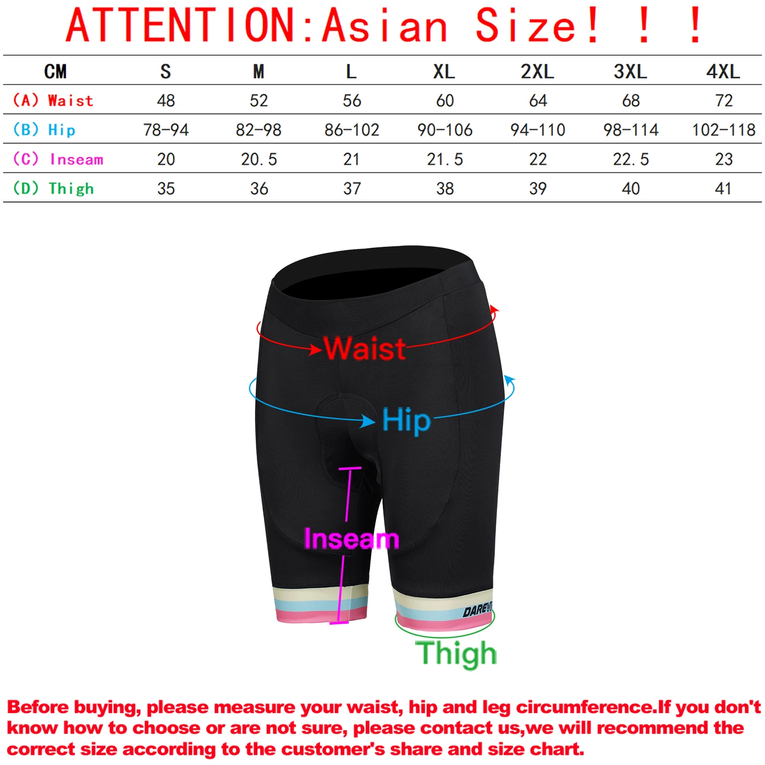 DAREVIE Women Cycling Shorts High Quality Bike Shorts Soft Breathable Cycling Shorts Road Mountain Quick Dry Cycling Pants