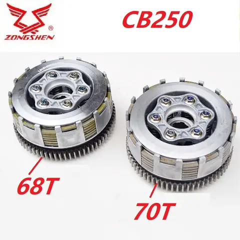 Zongshen-loncine CB250 CQR250 ZS165FMM ZS169MM 엔진 클러치 어셈블리, 카요 t2 t4 bosuer bse 250cc 더트 바이크