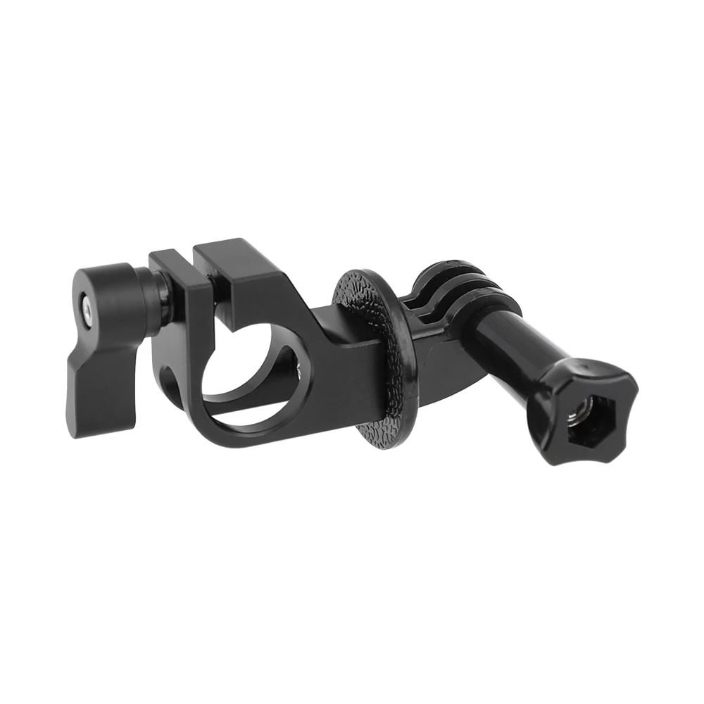 HDRiG penjepit batang 19mm /15mm, dengan dudukan GoPro untuk kamera aksi untuk kamera olahraga GoPro HERO OSMO